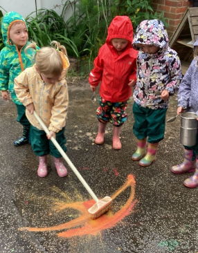 Nursery Outdoor Play Photo